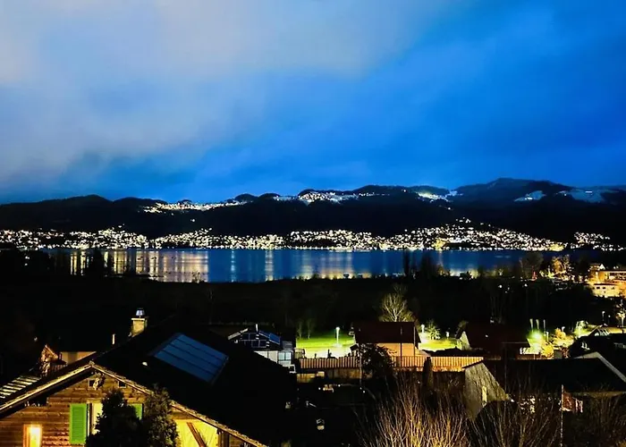 Lavida Lakeview - Panorama Mountains Nature Lägenhet Thun